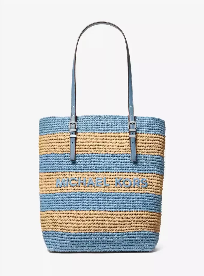 Bolso grande de mano Quinn tejido a mano