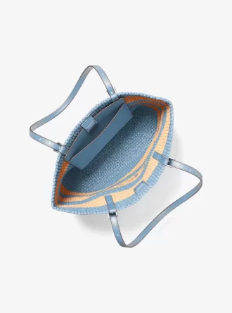 Bolso grande de mano Quinn tejido a mano