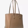 Bolso grande de piel y logo de Taryn Bolso grande de piel y logo de Taryn