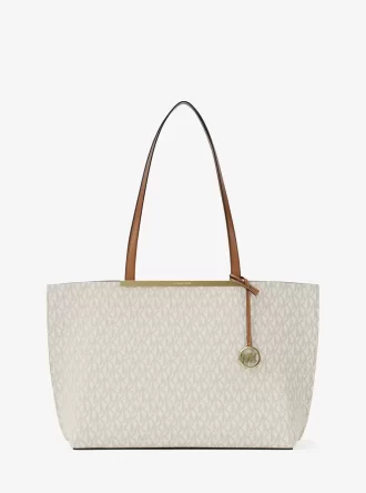 Bolso grande Evelyn con el logotipo de la firma