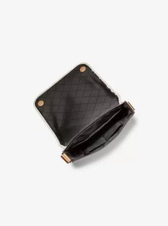 Bolso mensajero Cooper de ante y sherpa