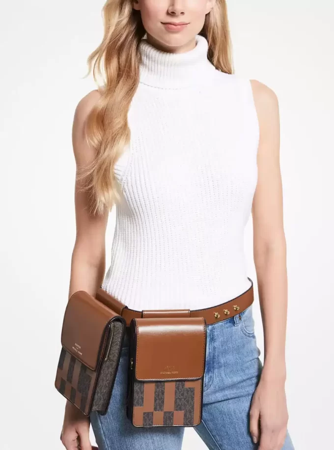 Bolso multicolor ASHYA X MICHAEL KORS Saga Signature And Leather Bolso multicolor ASHYA X MICHAEL KORS Saga Signature And Leather