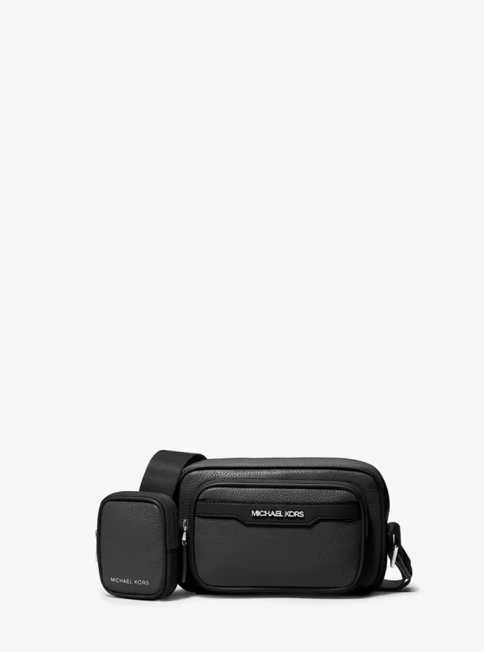 Bolso para cámara de cuero granulado Cooper Bolso para cámara de cuero granulado Cooper