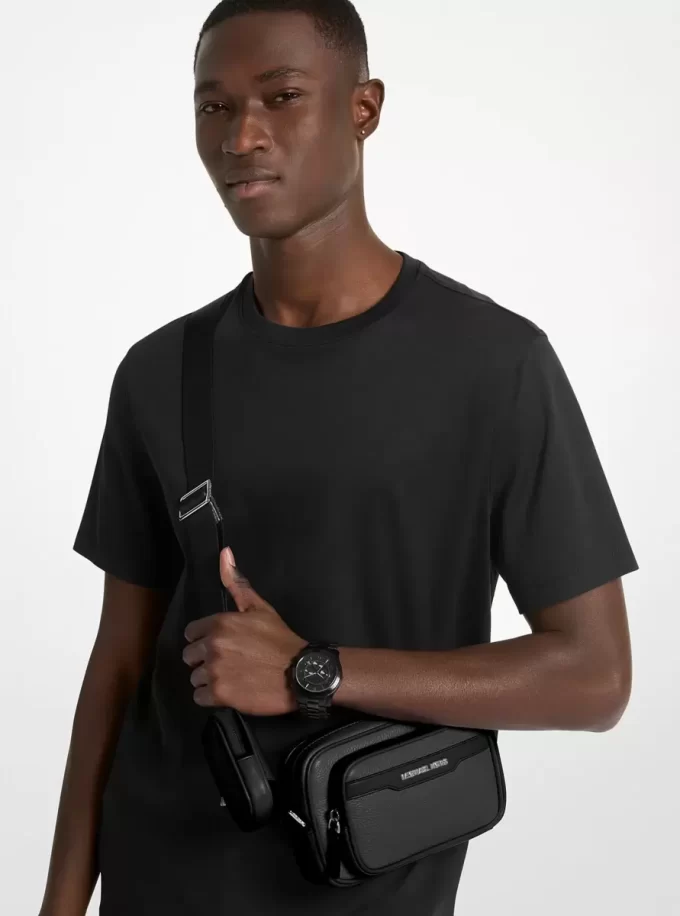 Bolso para cámara de cuero granulado Cooper Bolso para cámara de cuero granulado Cooper
