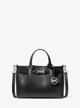 Bolso pequeño Carson de piel granulada