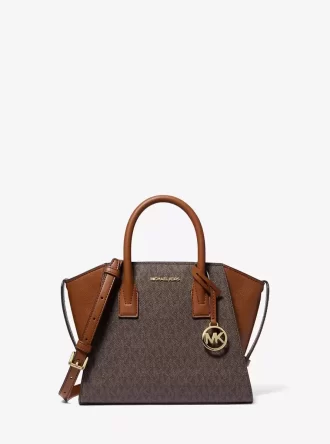 Bolso pequeño de piel con logo de Avril