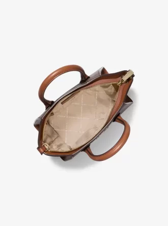 Bolso pequeño de piel con logo de Avril