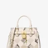 Bolso pequeño Hamilton con estampado patchwork y serpiente Bolso pequeño Hamilton con estampado patchwork y serpiente