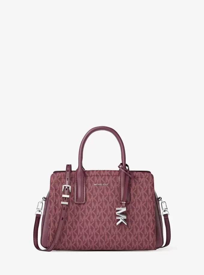 Bolso pequeño Laila con el logotipo de la firma Bolso pequeño Laila con el logotipo de la firma