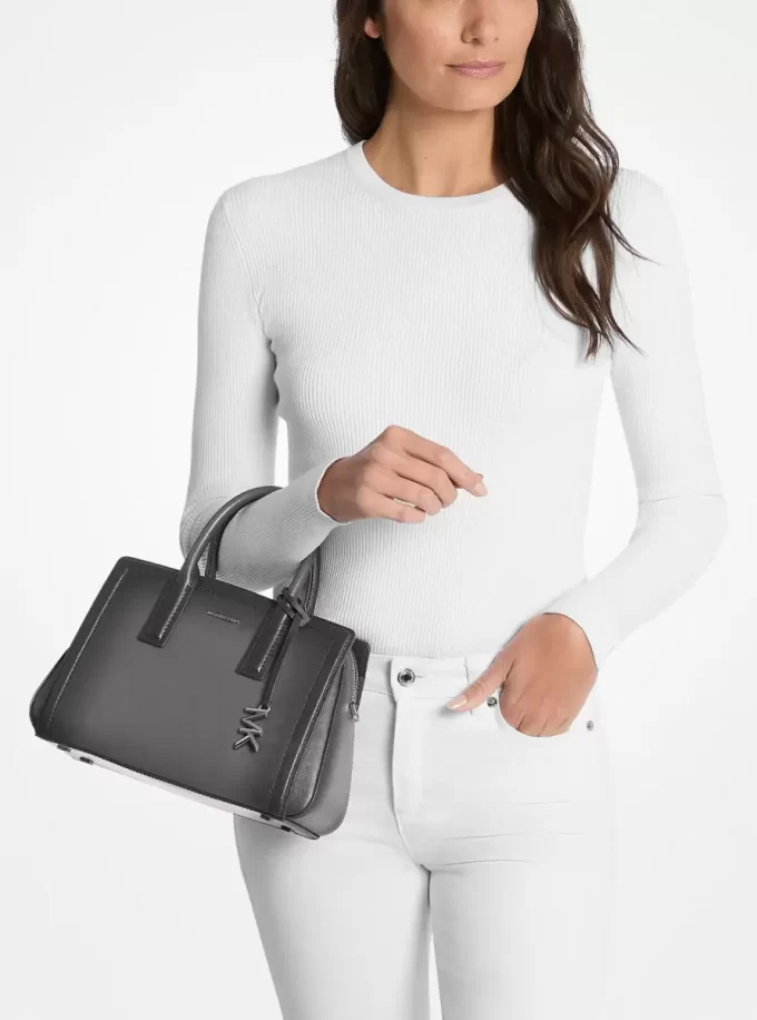 Bolso pequeño Laila de piel bruñida