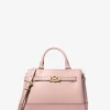 Bolso pequeño Reed de piel granulada Bolso pequeño Reed de piel granulada