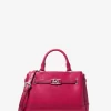 Bolso pequeño Reed de piel granulada