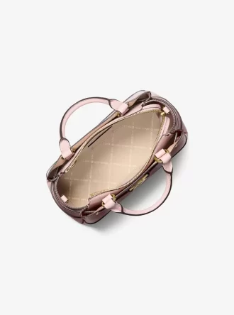 Bolso pequeño Reed de piel granulada