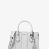 Bolso pequeño Sheila con patchwork con tachuelas y logotipo distintivo
