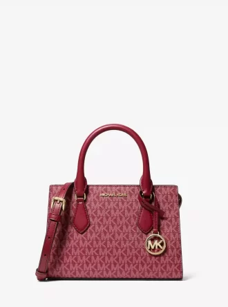 Bolso pequeño tipo cartera Sheila con el logotipo de la firma