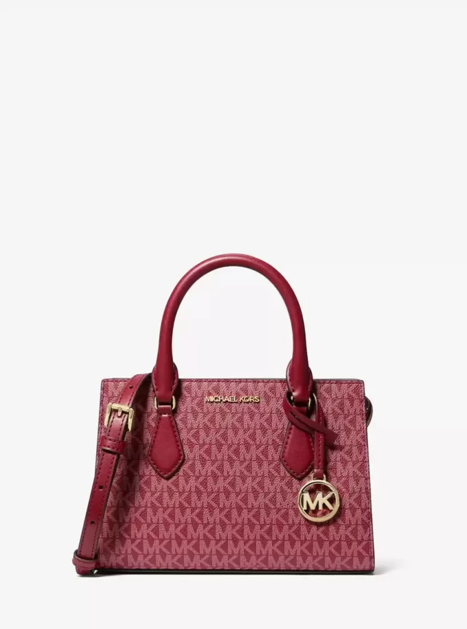 Bolso pequeño tipo cartera Sheila con el logotipo de la firma