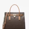 Bolso satchel grande con logotipo de firma Hamilton Moderne Bolso satchel grande con logotipo de firma Hamilton Moderne