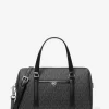 Bolso satchel mediano con logotipo de Jet Set Travel