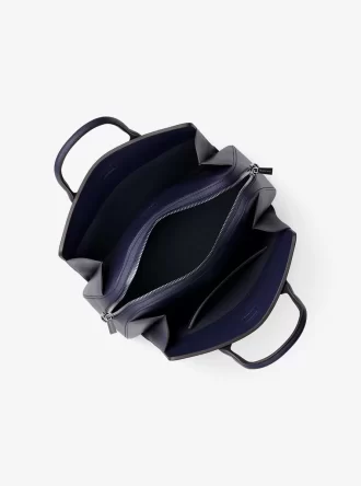 Bolso satchel mediano con logotipo de la firma Laila