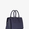 Bolso satchel mediano con logotipo de la firma Laila Bolso satchel mediano con logotipo de la firma Laila