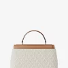Bolso satchel mediano con logotipo de la firma Tribeca Bolso satchel mediano con logotipo de la firma Tribeca