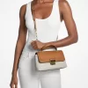Bolso satchel mediano con logotipo de la firma Tribeca Bolso satchel mediano con logotipo de la firma Tribeca
