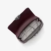 Bolso satchel mediano de cuero acolchado Tribeca Bolso satchel mediano de cuero acolchado Tribeca