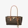 Bolso satchel pequeño con logotipo de la firma Hamilton Moderne Bolso satchel pequeño con logotipo de la firma Hamilton Moderne
