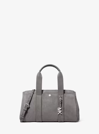 Bolso satchel pequeño de ante Romee