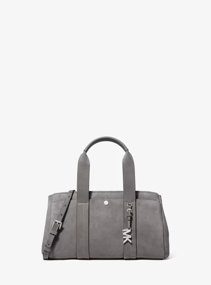 Bolso satchel pequeño de ante Romee Bolso satchel pequeño de ante Romee