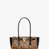 Bolso satchel pequeño de pelo de becerro con estampado de leopardo de Hamilton Moderne Bolso satchel pequeño de pelo de becerro con estampado de leopardo de Hamilton Moderne