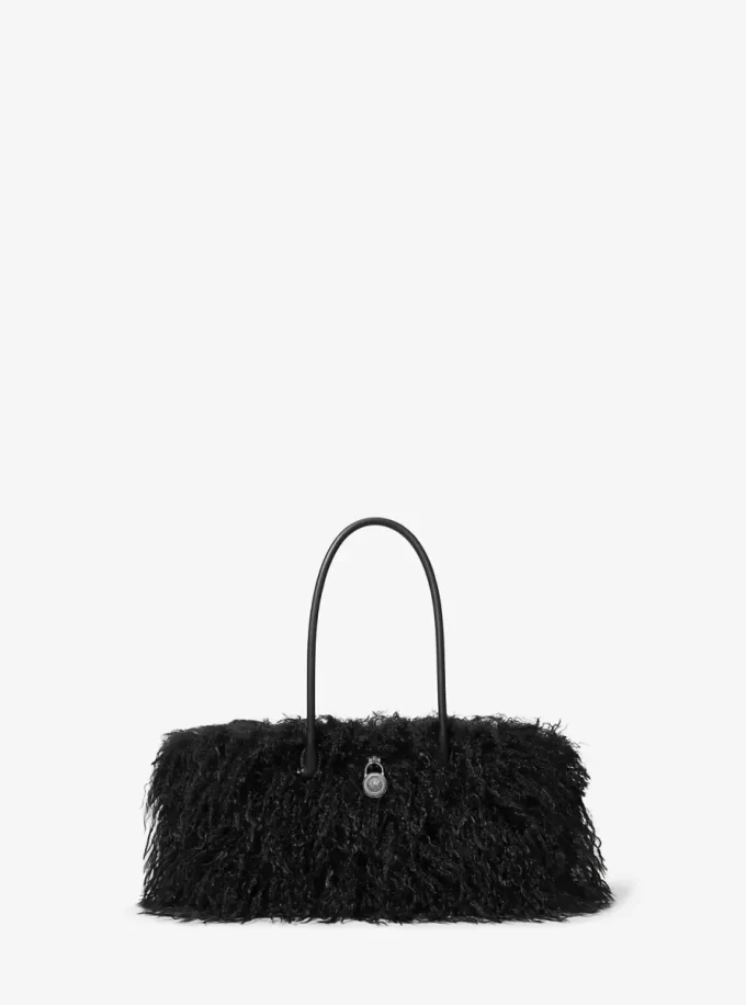 Bolso satchel pequeño de piel sintética de oveja Hamilton Moderne Bolso satchel pequeño de piel sintética de oveja Hamilton Moderne