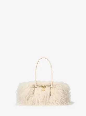 Bolso satchel pequeño de piel sintética de oveja Hamilton Moderne Bolso satchel pequeño de piel sintética de oveja Hamilton Moderne