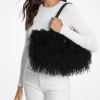 Bolso satchel pequeño de piel sintética de oveja Hamilton Moderne Bolso satchel pequeño de piel sintética de oveja Hamilton Moderne
