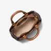 Bolso satchel Reed Extra-Small con el logotipo de la firma