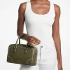 Bolso Thompson mediano con tachuelas desgastadas Bolso Thompson mediano con tachuelas desgastadas