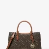 Bolso tipo cartera Arden mediano con logotipo impreso.
