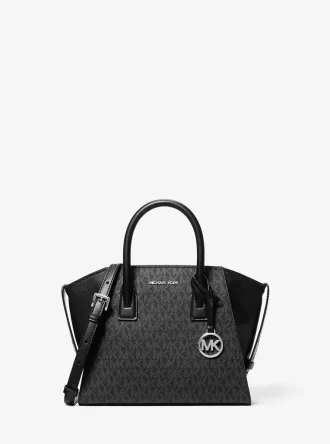 Bolso tipo cartera con el logo de la firma de Avril Small