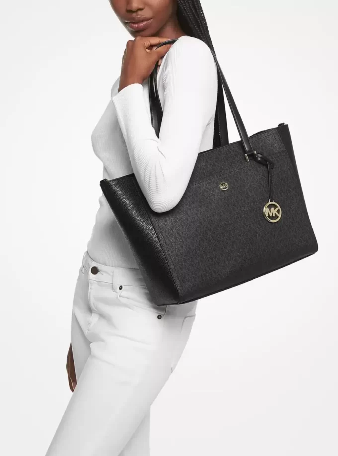 Bolso tote 3 en 1 con logotipo grande de Maisie
