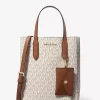 Bolso tote convertible pequeño Vincent con logo de la firma y tarjetero