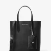 Bolso tote convertible pequeño Vincent de piel saffiano con tarjetero