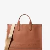 Bolso tote de piel granulada Hudson