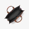 Bolso tote de piel granulada Hudson