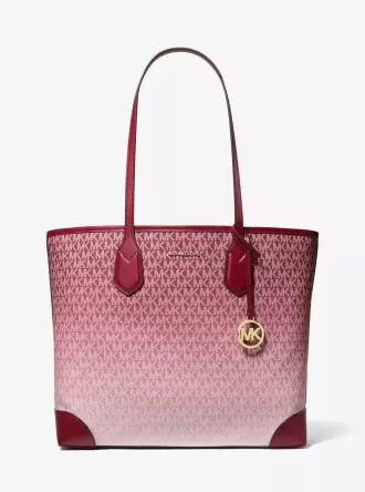 Bolso tote Eva Large Ombré con el logo de la firma