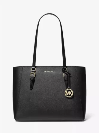 Bolso tote grande Charlotte de piel saffiano 3 en 1