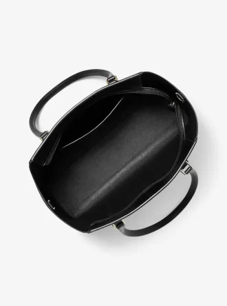 Bolso tote grande Charlotte de piel saffiano 3 en 1