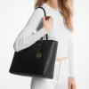 Bolso tote grande Charlotte de piel saffiano 3 en 1 Bolso tote grande Charlotte de piel saffiano 3 en 1