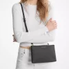 Bolso tote grande Charlotte de piel saffiano 3 en 1 Bolso tote grande Charlotte de piel saffiano 3 en 1