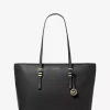 Bolso tote grande de piel granulada Quinn