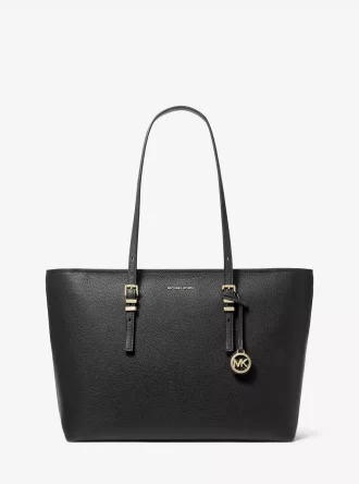 Bolso tote grande de piel granulada Quinn